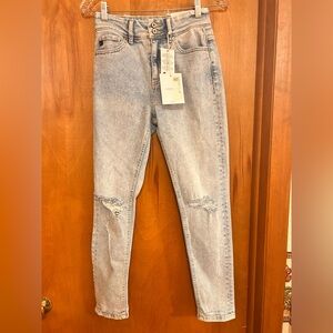 KanCan Los Angeles Skinny Distressed Jeans Size 3/25 NWT